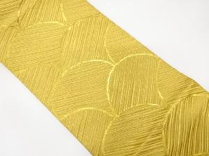 青海波に斜め縞模様織り出し　全通袋帯